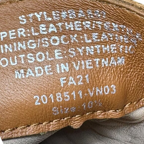 J. Crew Caramel Brown Refined Leather Chelsea Boots **NWOB** - Picture 4 of 10